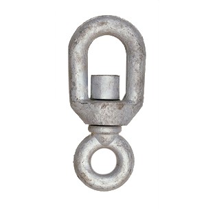 SWIVEL GALVANISED EYE / BOW 6 MM